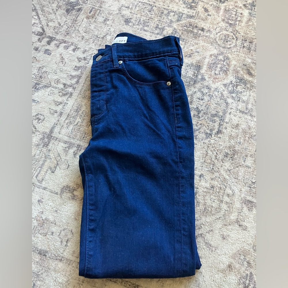 LOFT Blue Denim Jeans 4